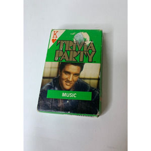 Vintage TRIVIA PARTY Music Playing Cards POKER Elvis Presley ARRCO